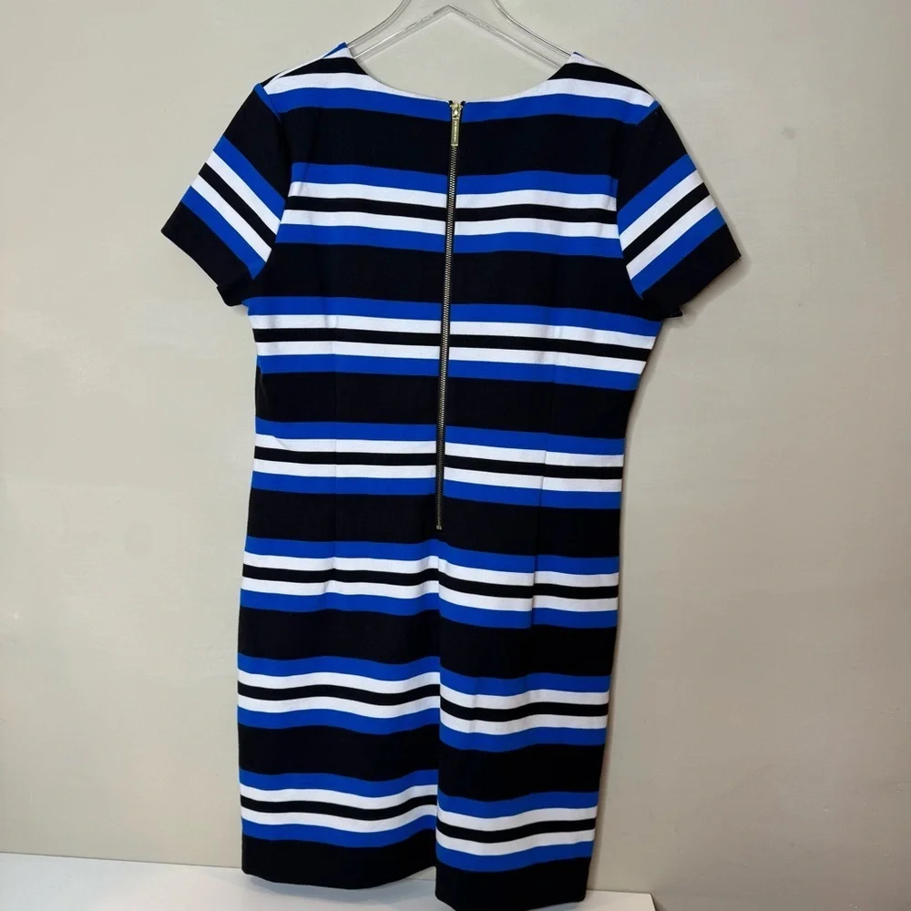 Michael kors Striped Blue and Black Dress size XL